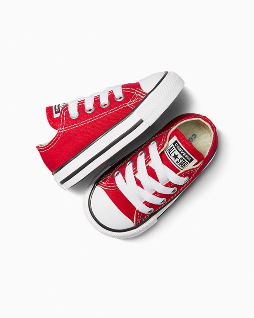 Boys' Converse Chuck Taylor All Star Classic Low Top Shoes Red | AU 14E90J